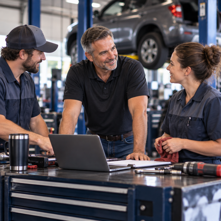 teamwork-at-the-auto-repair-shop